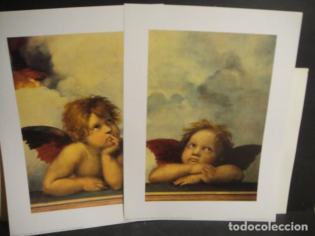 Arte: 5 laminas angelotes , querubines - Foto 1