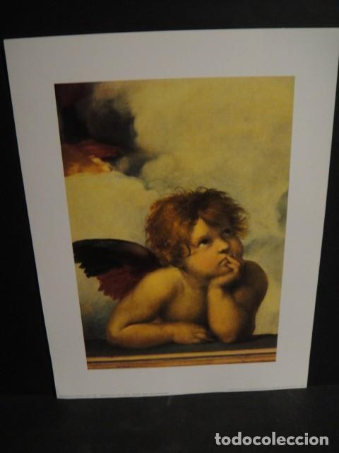Arte: 3 laminas angelotes , querubines - Foto 4