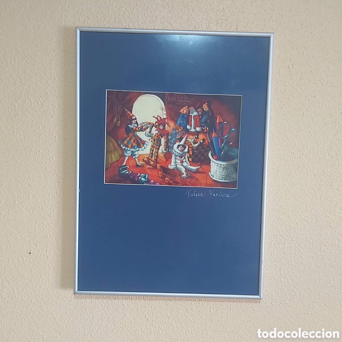 Arte: Cuadro enmarcado litografia - Foto 2