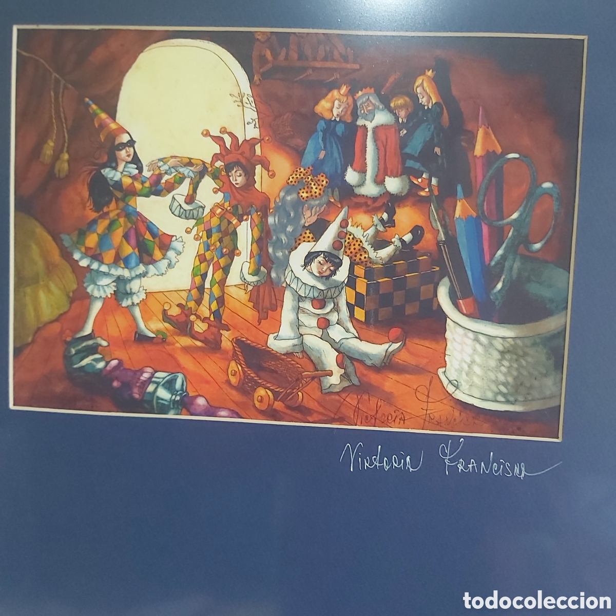 Arte: Cuadro enmarcado litografia - Foto 3