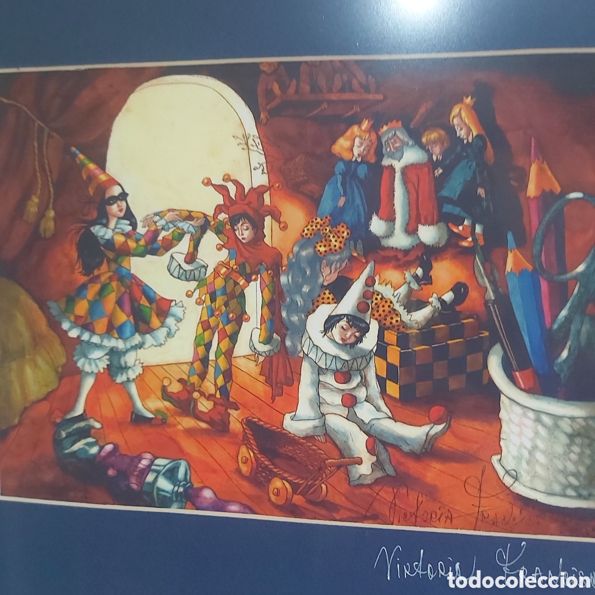Arte: Cuadro enmarcado litografia - Foto 6