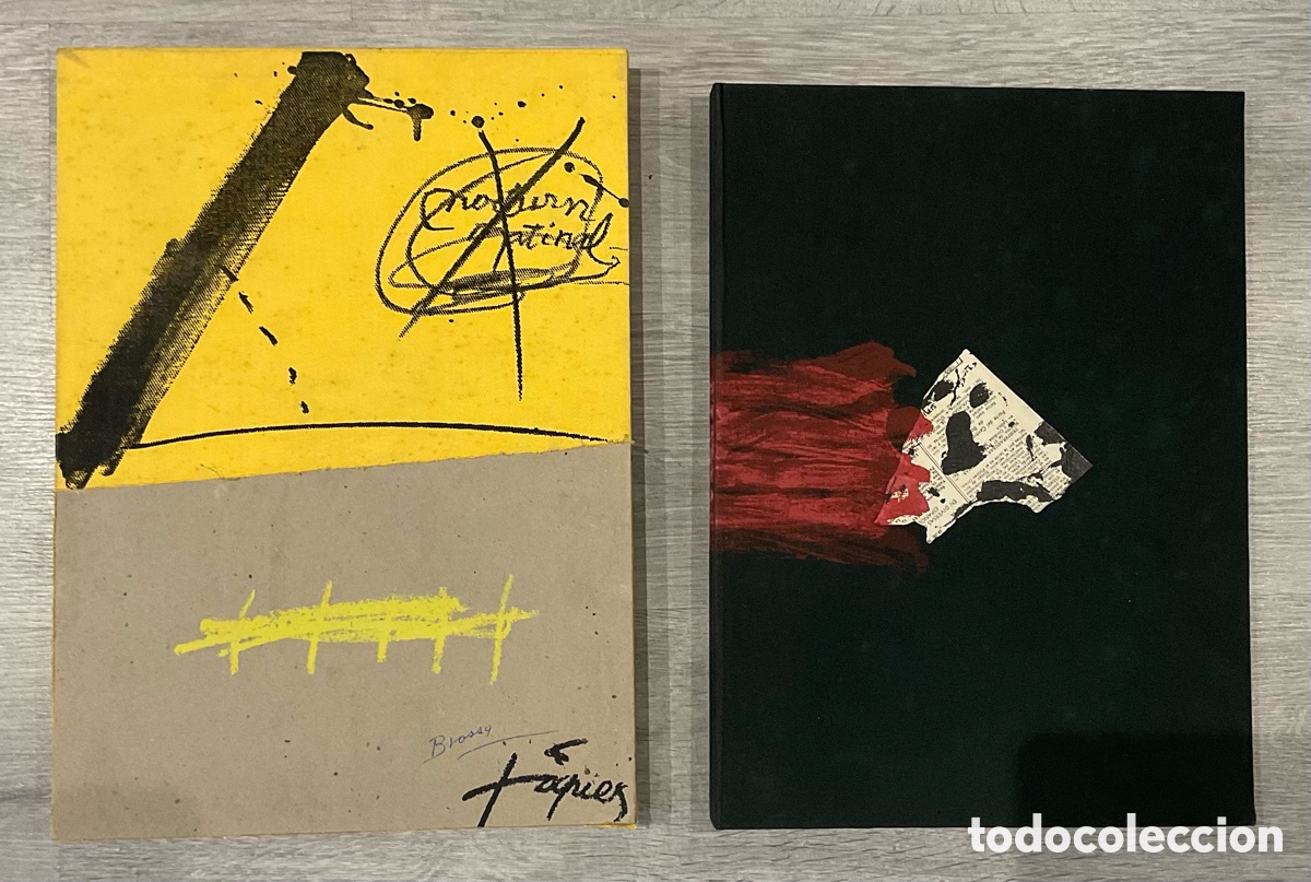 Kunst: T&agrave;pies i Brossa Nocturn Matinal 1970 Exemplar n&ordm; 96 firmado