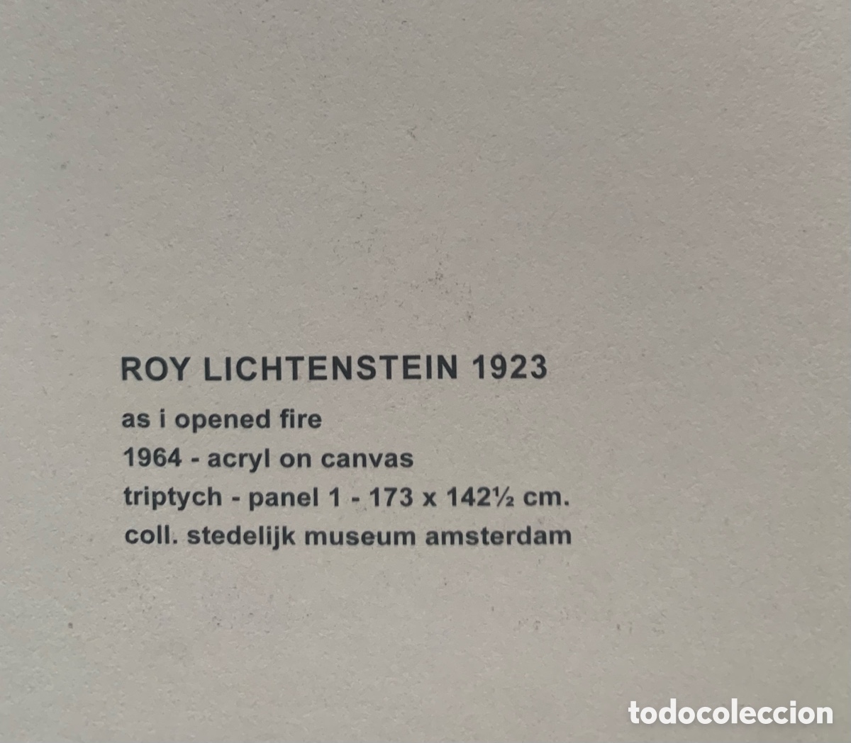 Arte: Litograf&iacute;as de ROY LICHTENSTEIN - Foto 7