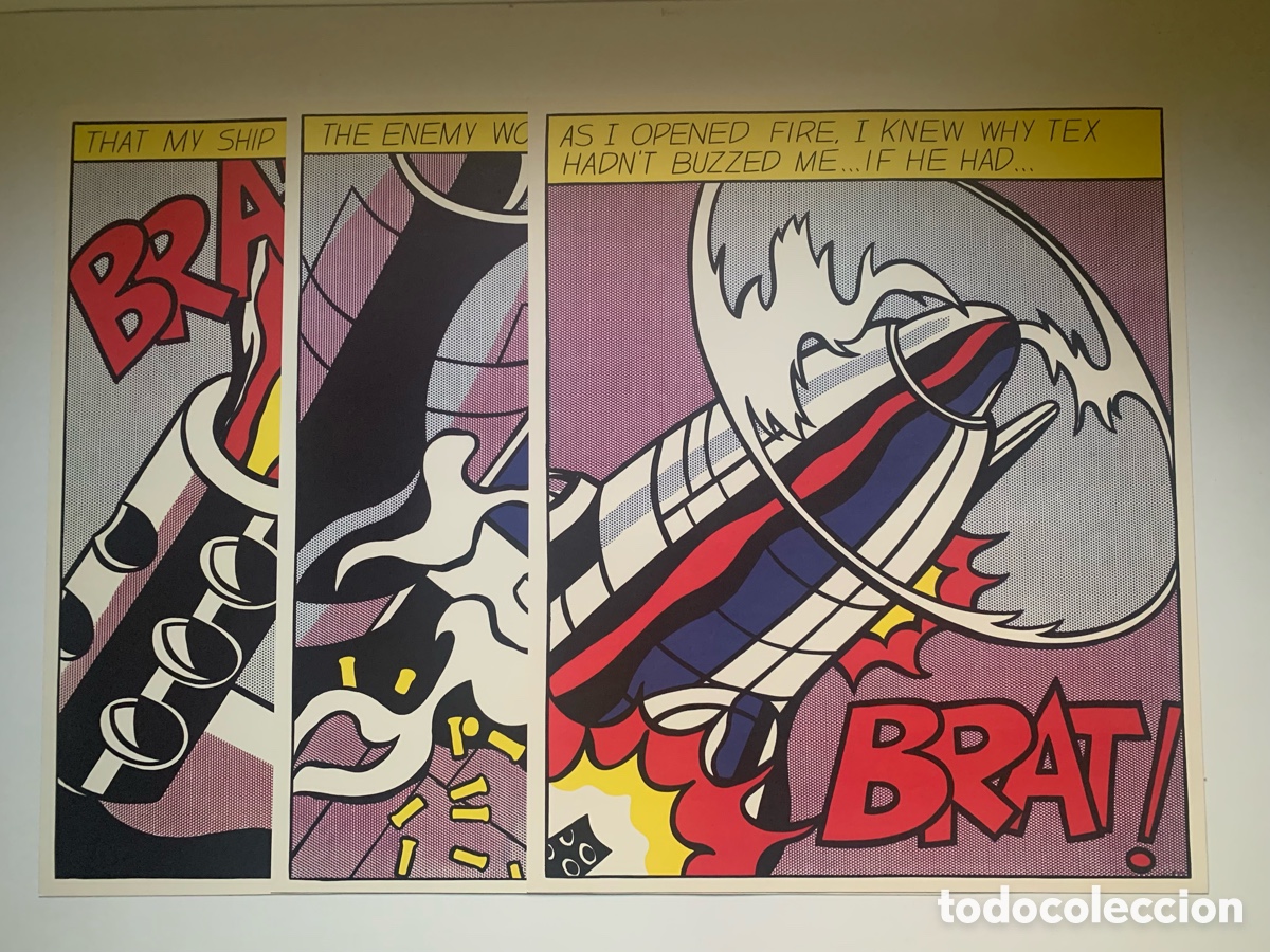 Arte: Litograf&iacute;as de ROY LICHTENSTEIN - Foto 1