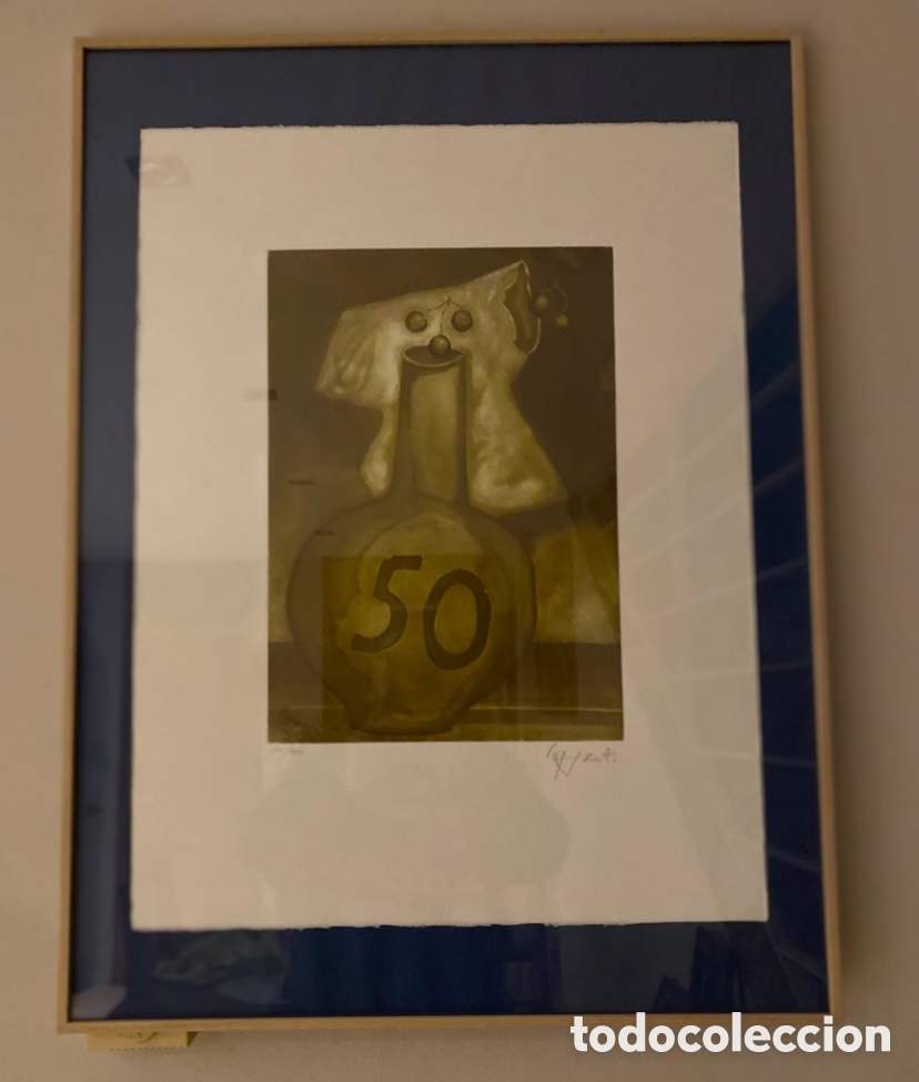 Arte: Litografia de Modest Cuixart &ldquo;Aguafuerte&rdquo; - Foto 10