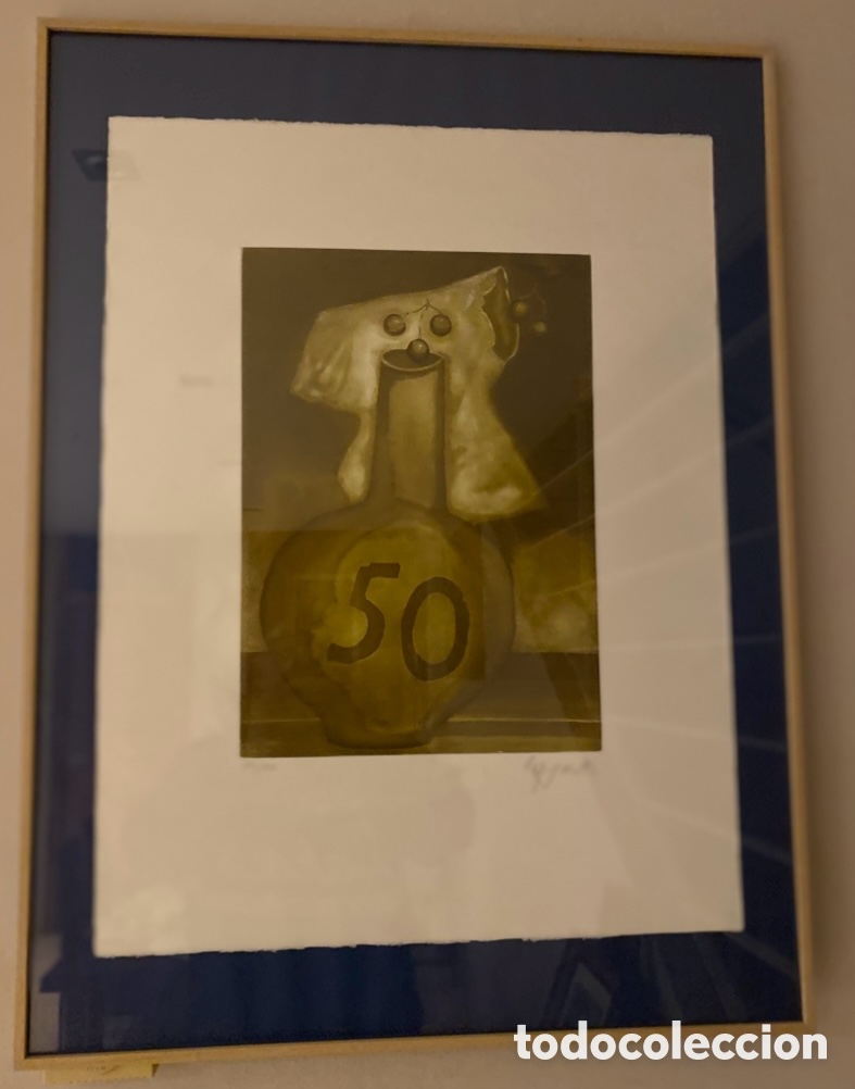 Arte: Litografia de Modest Cuixart &ldquo;Aguafuerte&rdquo; - Foto 11