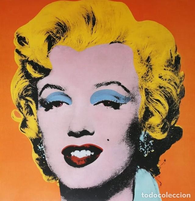 Arte: Marilyn Monroe Orange Andy Warhol - Foto 1