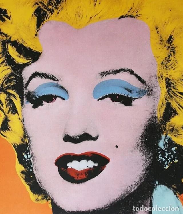 Arte: Marilyn Monroe Orange Andy Warhol - Foto 3