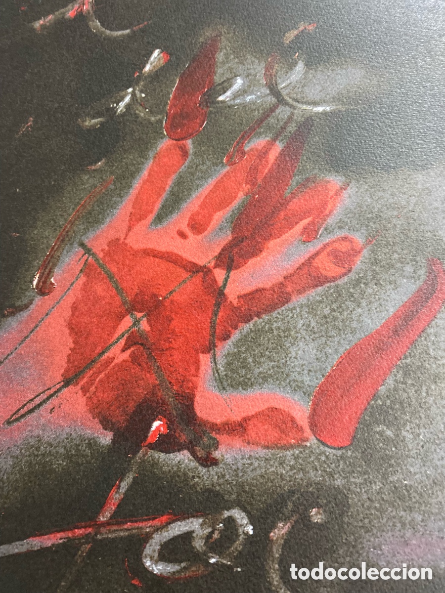 Arte: Litografia de Antoni Tapies con certificado - Foto 6