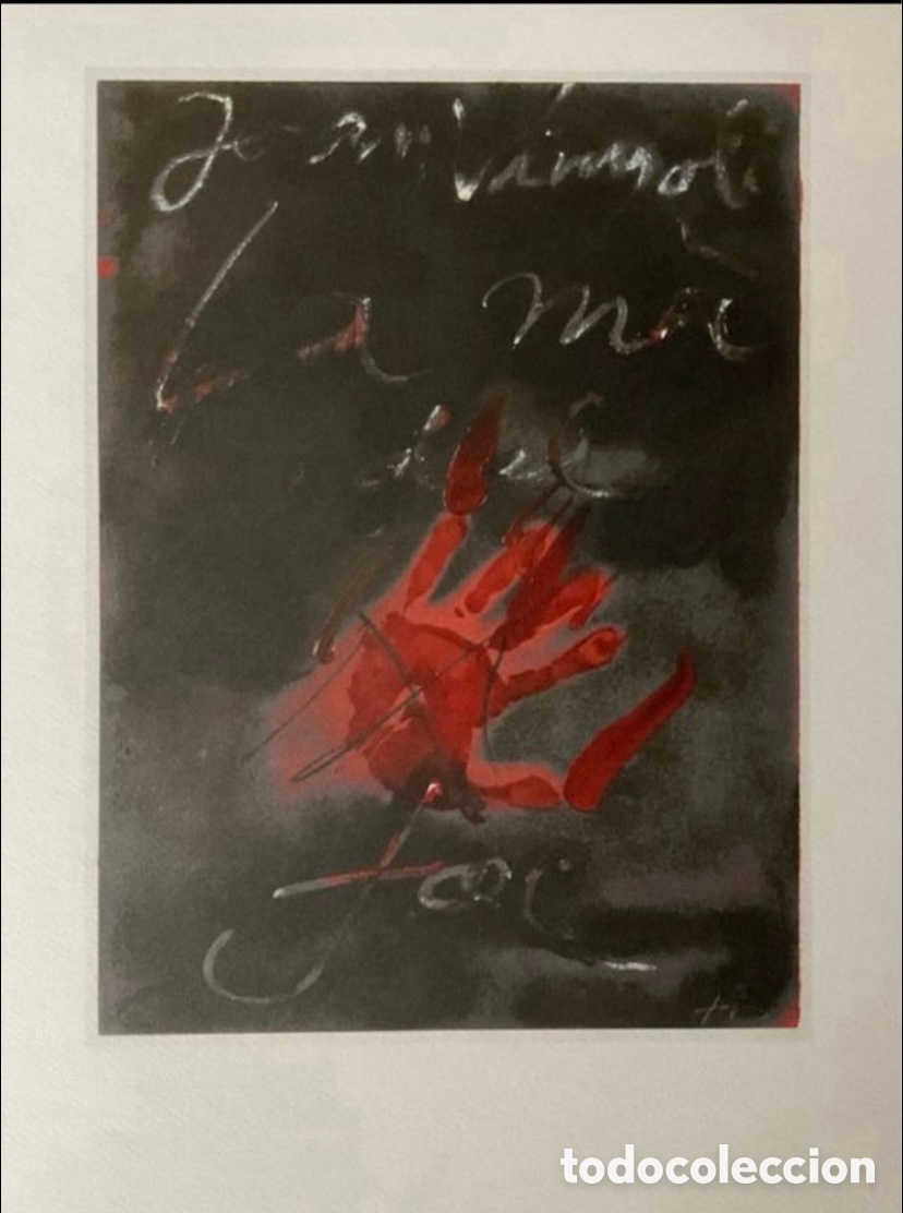 Arte: Litografia de Antoni Tapies con certificado - Foto 10