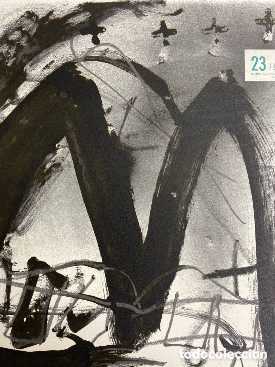 Arte: Litografia de Antoni Tapies con certificado - Foto 6
