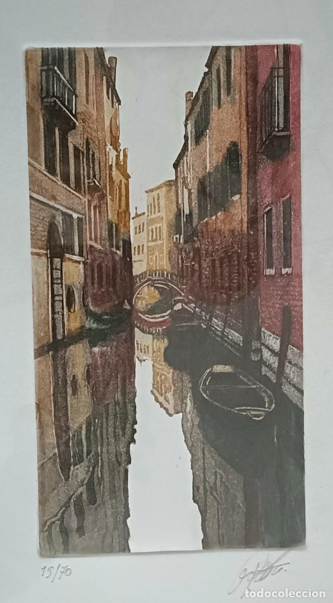 Arte: Cuadro de Venecia y sus Canales - Foto 1