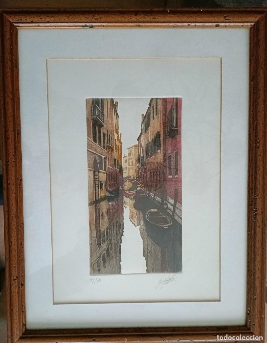 Arte: Cuadro de Venecia y sus Canales - Foto 6