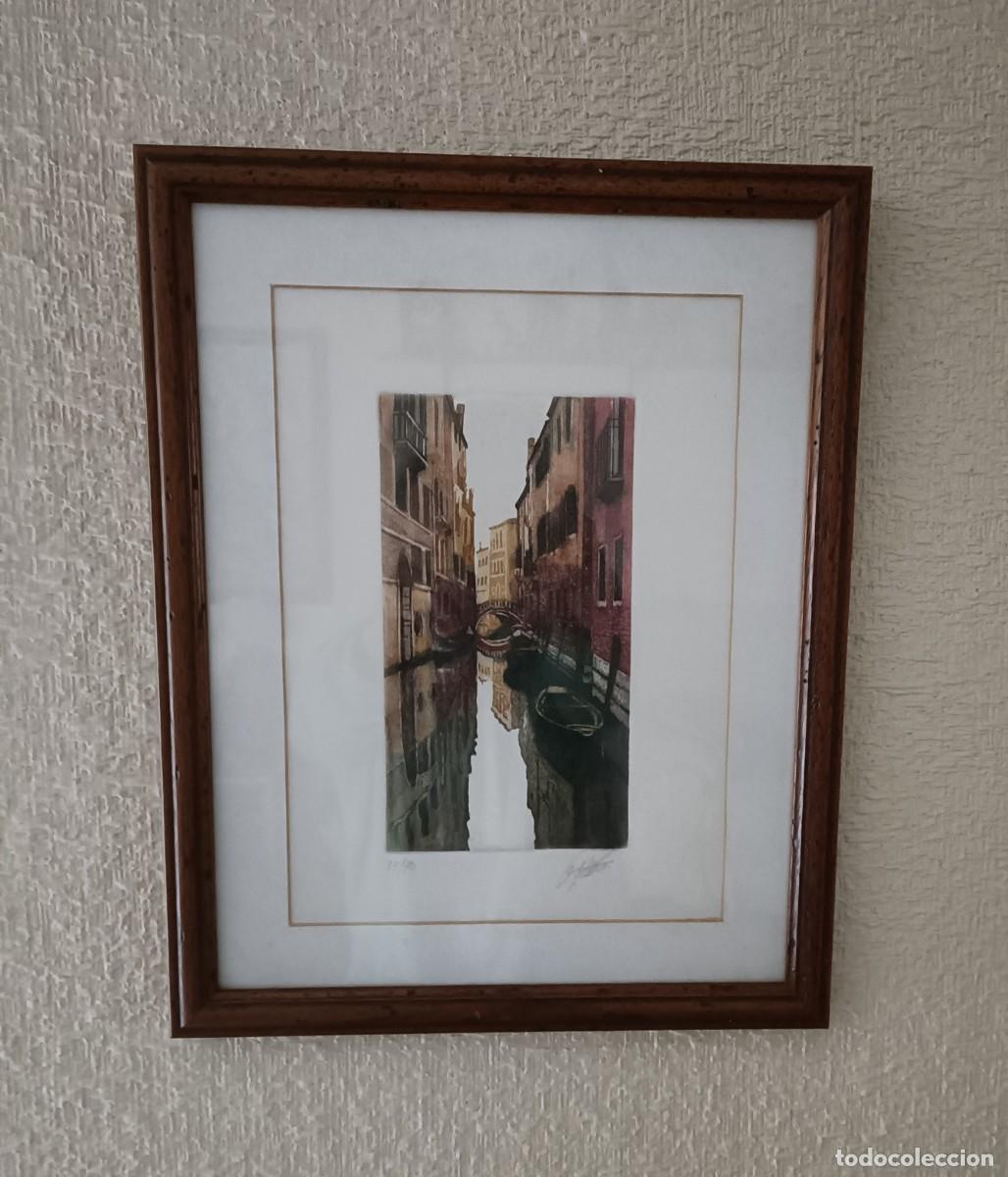 Arte: Cuadro de Venecia y sus Canales - Foto 7