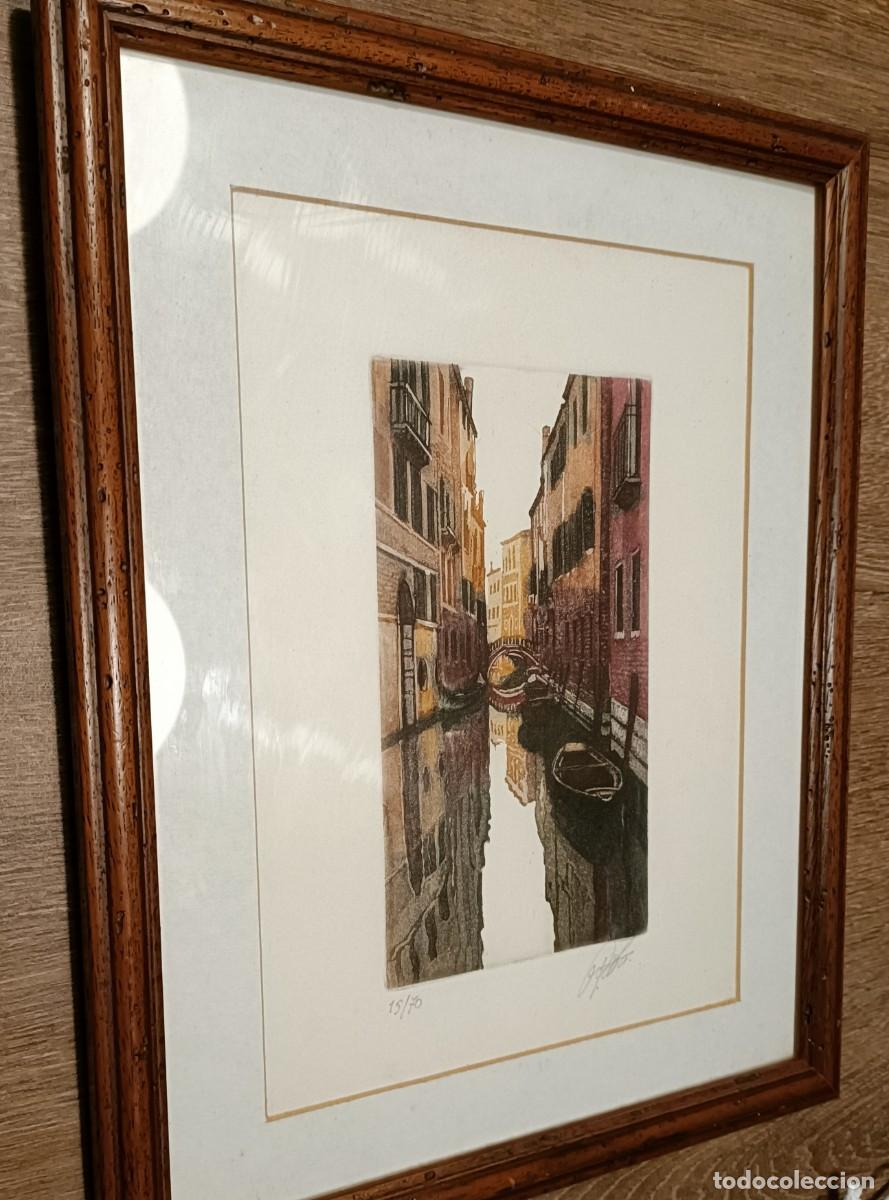 Arte: Cuadro de Venecia y sus Canales - Foto 9