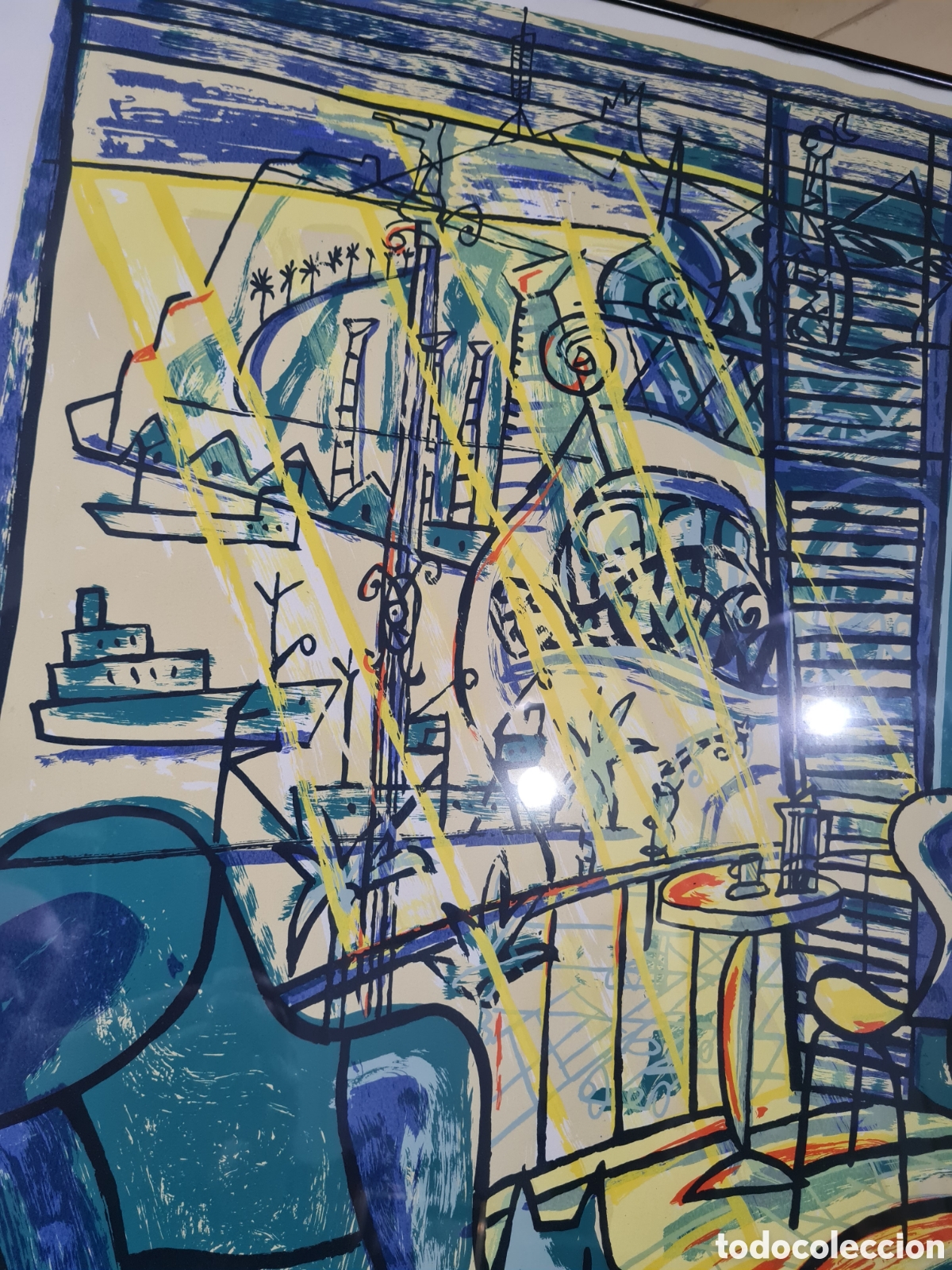 Arte: litograf&iacute;a de MARISCAL Numerada,firmada - Foto 3