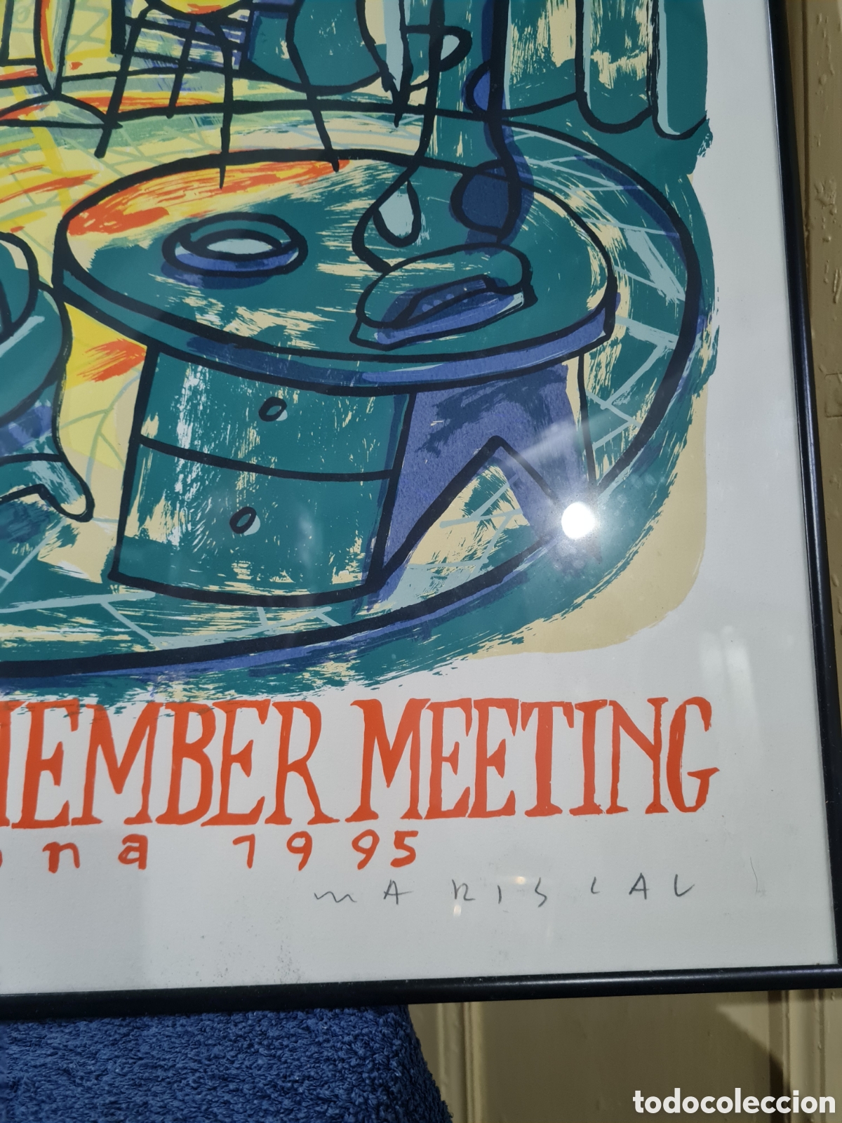 Arte: litograf&iacute;a de MARISCAL Numerada,firmada - Foto 4