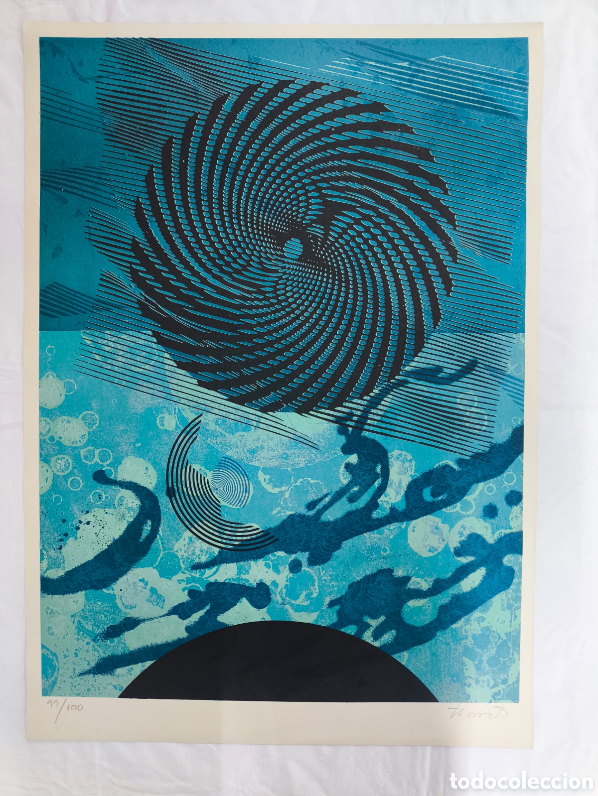 Arte: Circulo Blue Joan Josep Tharrats 1918-2001 - Foto 2
