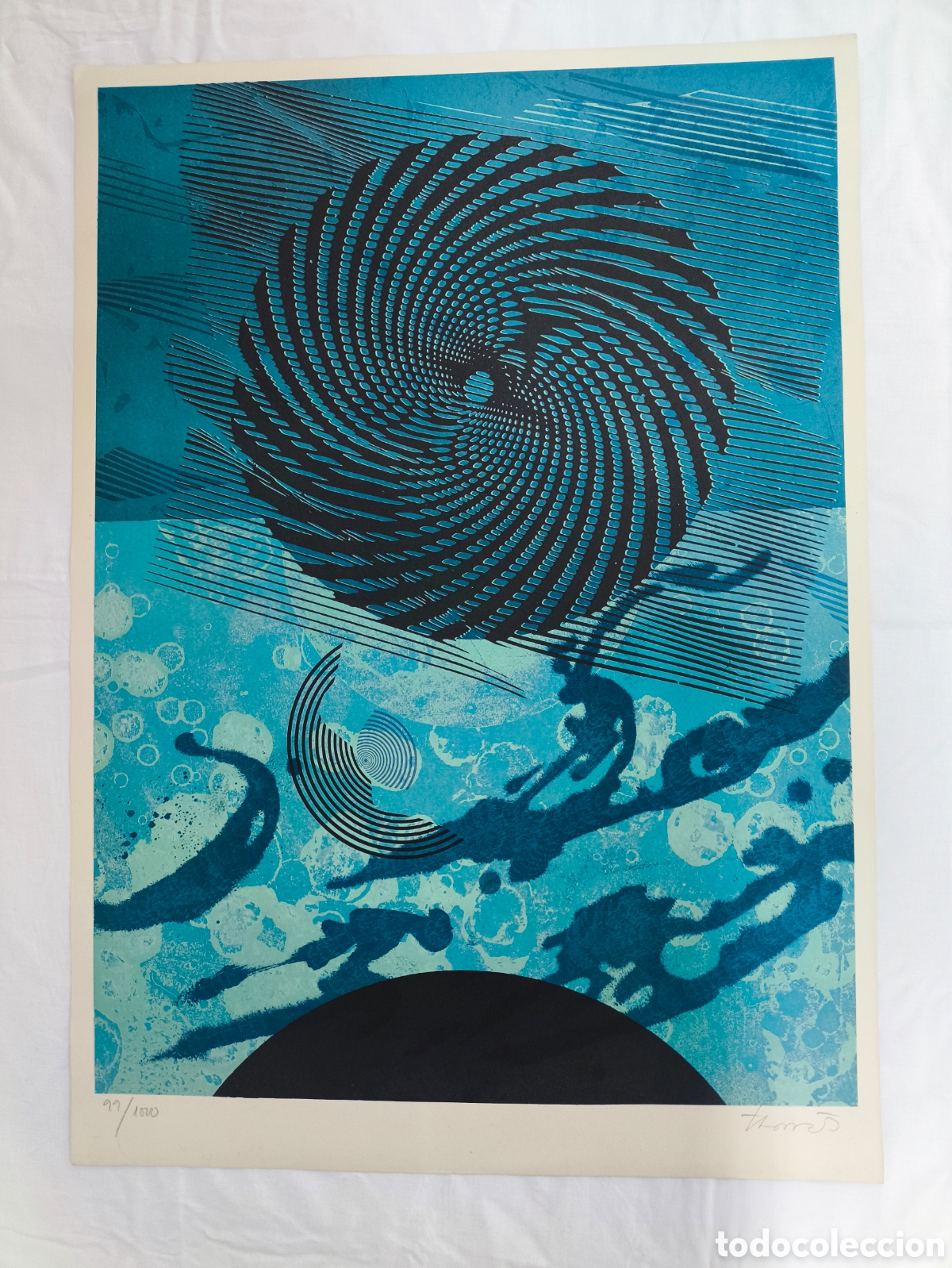 Arte: Circulo Blue Joan Josep Tharrats 1918-2001 - Foto 1