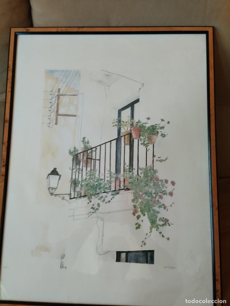 Arte: Litograf&iacute;a original firmada - Foto 1