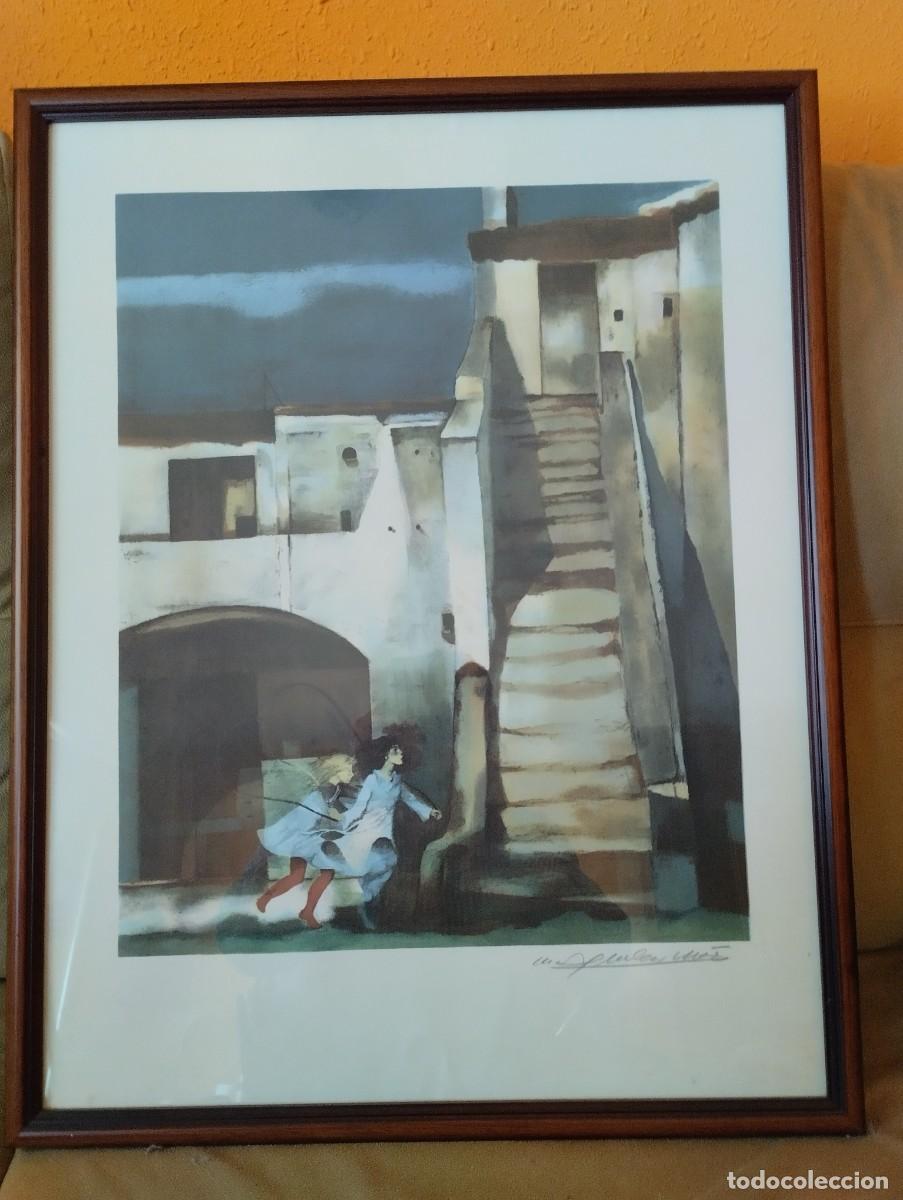 Arte: La escalera, litograf&iacute;a - Foto 1