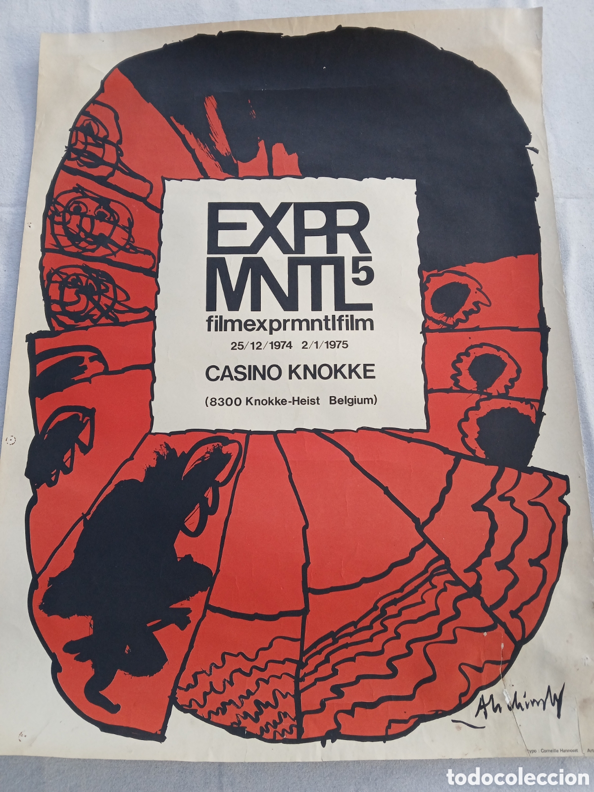 Arte: Pierre Alechinsky. Cartel litografico - Foto 2