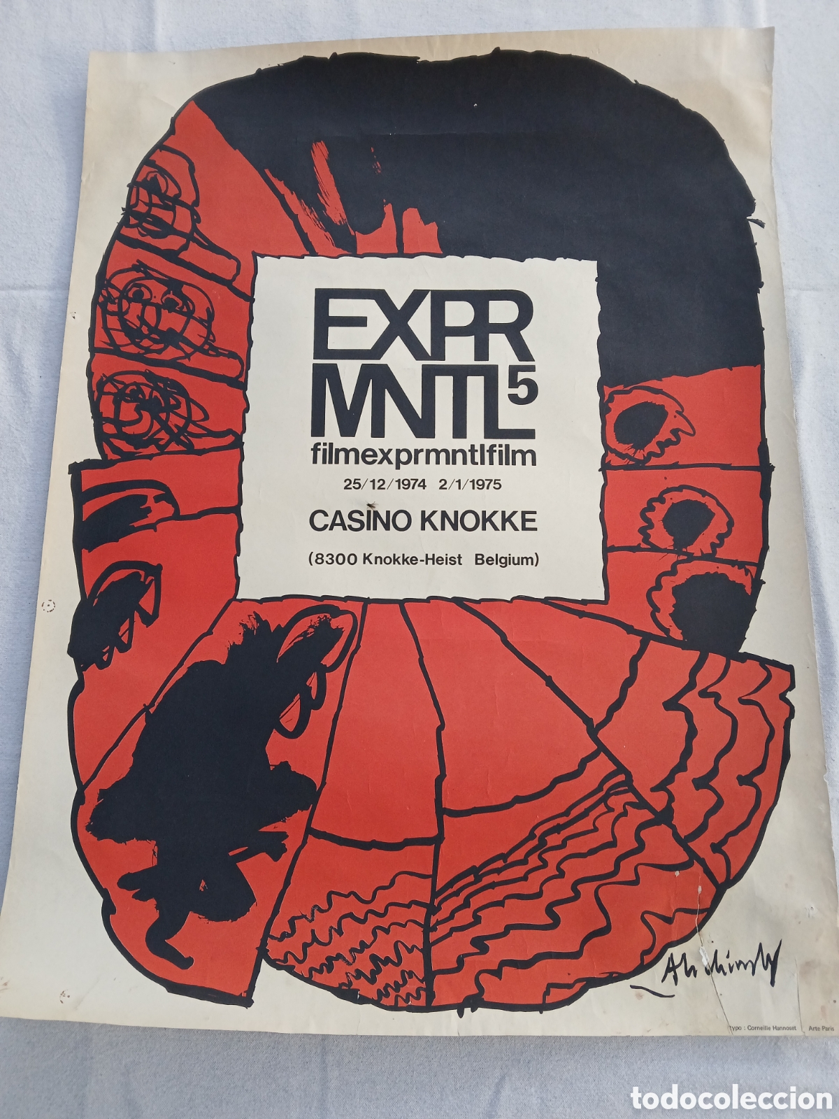 Arte: Pierre Alechinsky. Cartel litografico - Foto 1