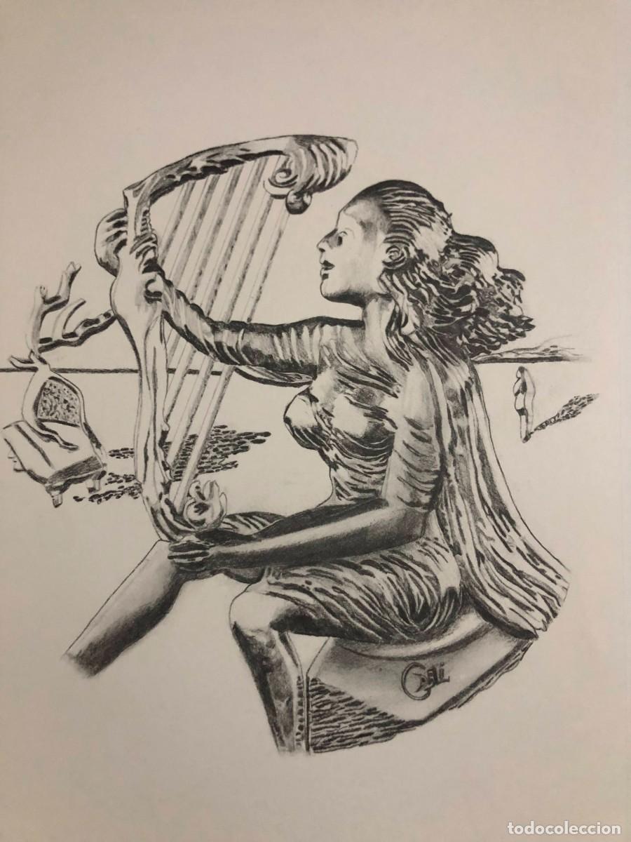 Arte: Litograf&iacute;a Dal&iacute; &rdquo;La M&uacute;sica&rdquo; - Foto 1