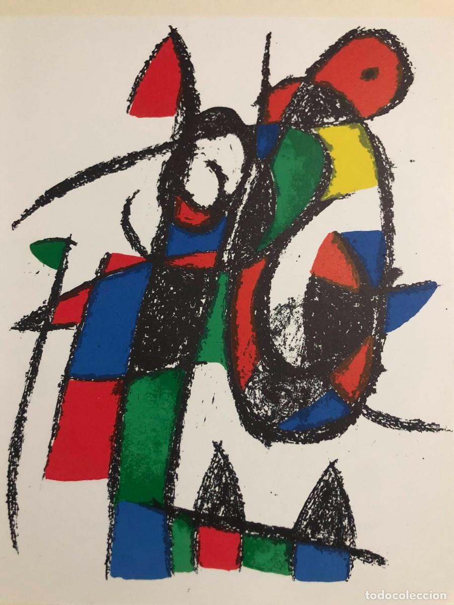 Arte: Litograf&iacute;a de Joan Mir&oacute; - Foto 1