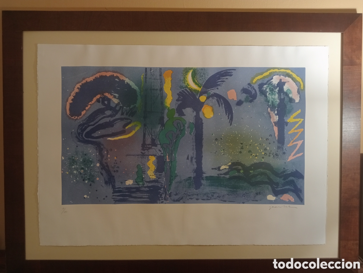 Arte: Cuadro. Gravado. Gerard Sala. - Foto 2