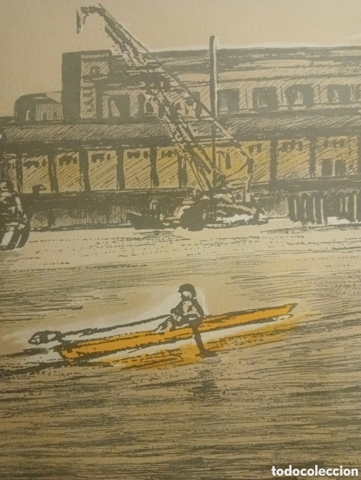 Kunst: Cuadro. Gravado . Miquel Vil&agrave;