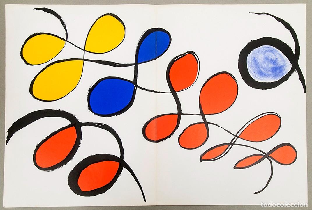Arte: CALDER - LITOGRAF&Iacute;A - MAEGHT - 1971 - Foto 1