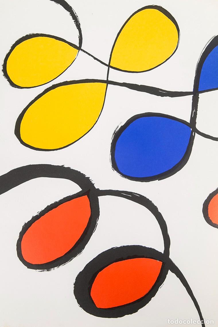 Arte: CALDER - LITOGRAF&Iacute;A - MAEGHT - 1971 - Foto 2