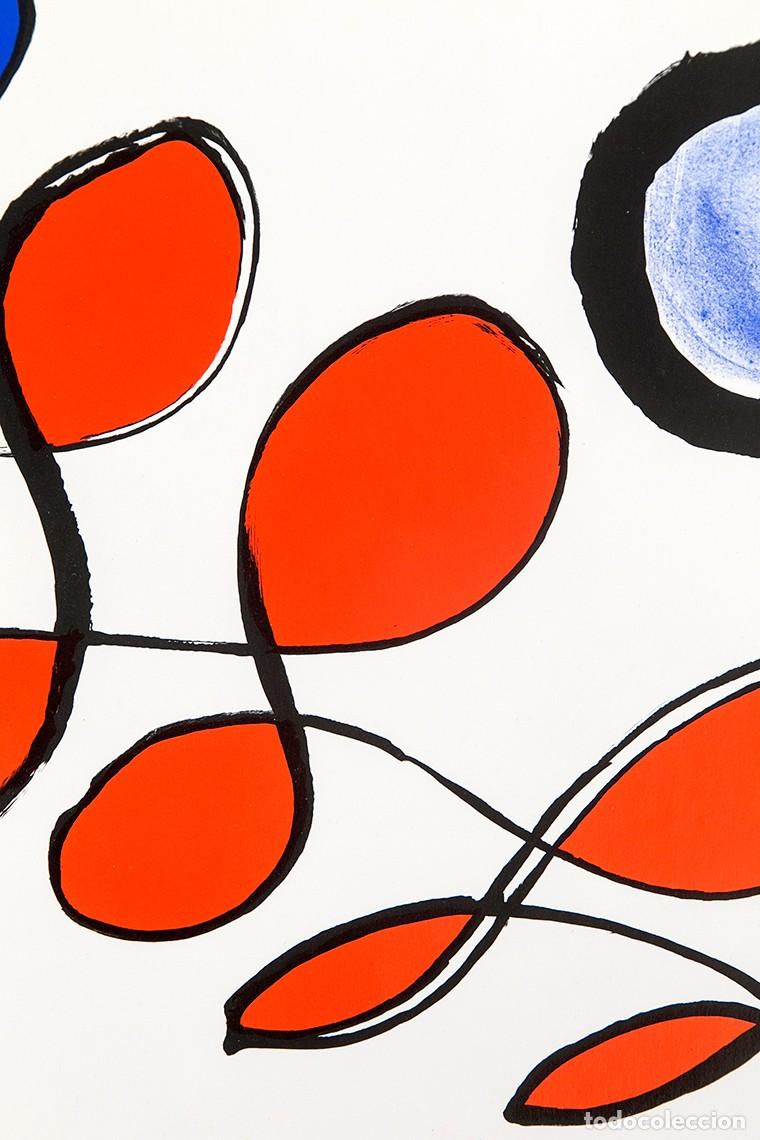 Arte: CALDER - LITOGRAF&Iacute;A - MAEGHT - 1971 - Foto 3