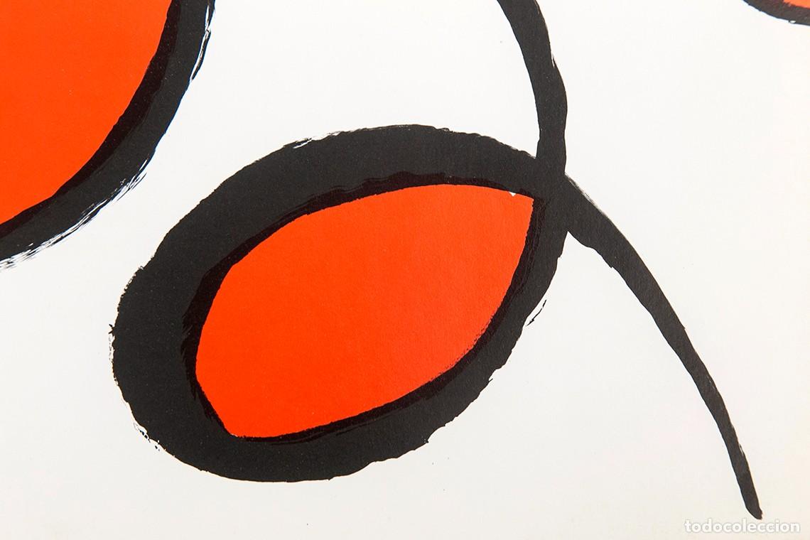 Arte: CALDER - LITOGRAF&Iacute;A - MAEGHT - 1971 - Foto 6