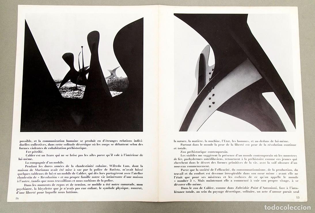 Arte: CALDER - LITOGRAF&Iacute;A - MAEGHT - 1971 - Foto 7
