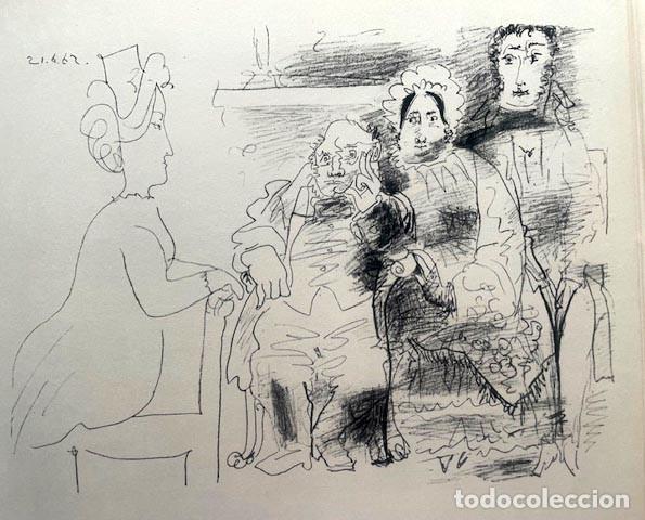 Arte: PABLO PICASSO - Litografia offset- Edition Harry. H. Abrams 1966 - Foto 1