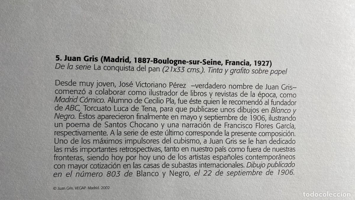Arte: Juan Gris. Litograf&iacute;a. A&ntilde;o 2002. - Foto 4