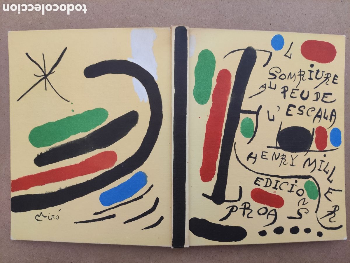 Arte: Mir&oacute;, libro encuadernado a mano - Foto 1