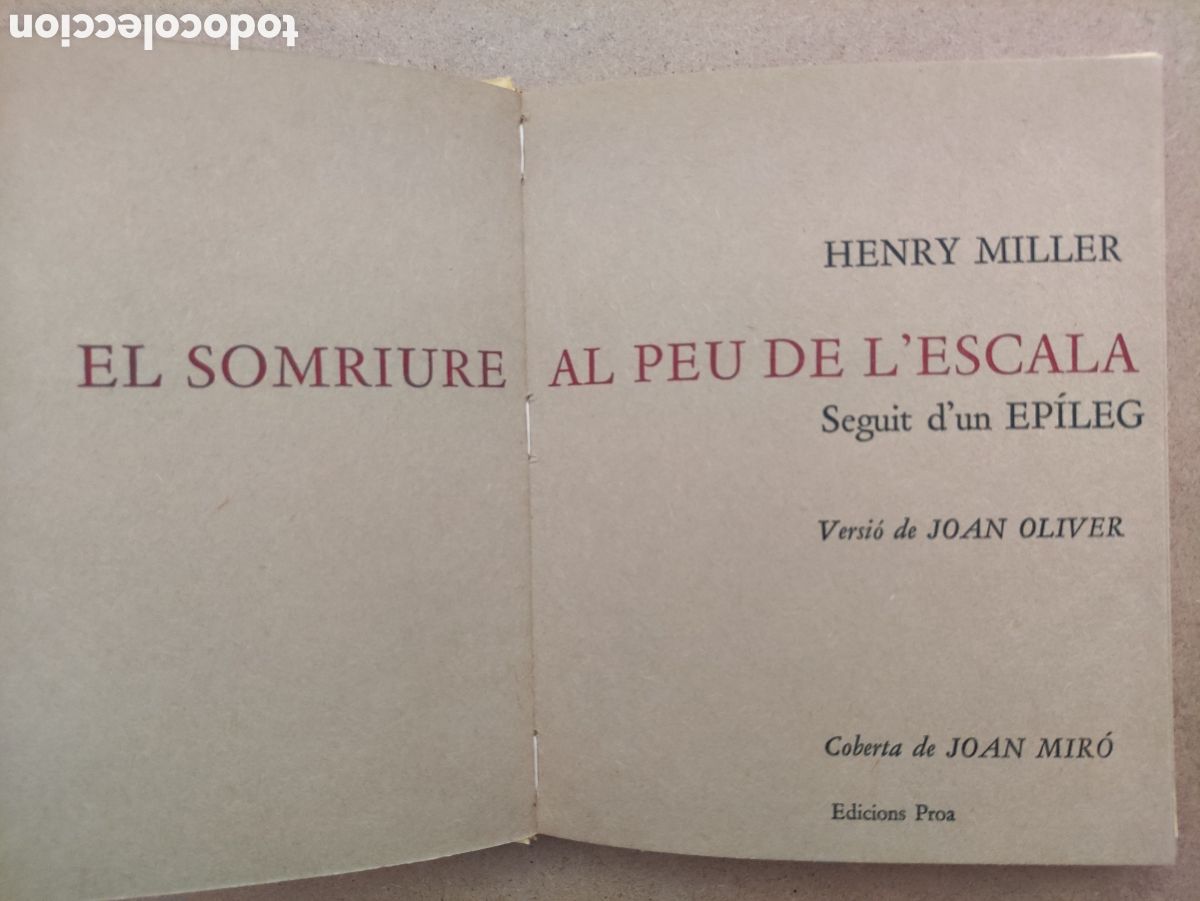 Arte: Mir&oacute;, libro encuadernado a mano - Foto 6