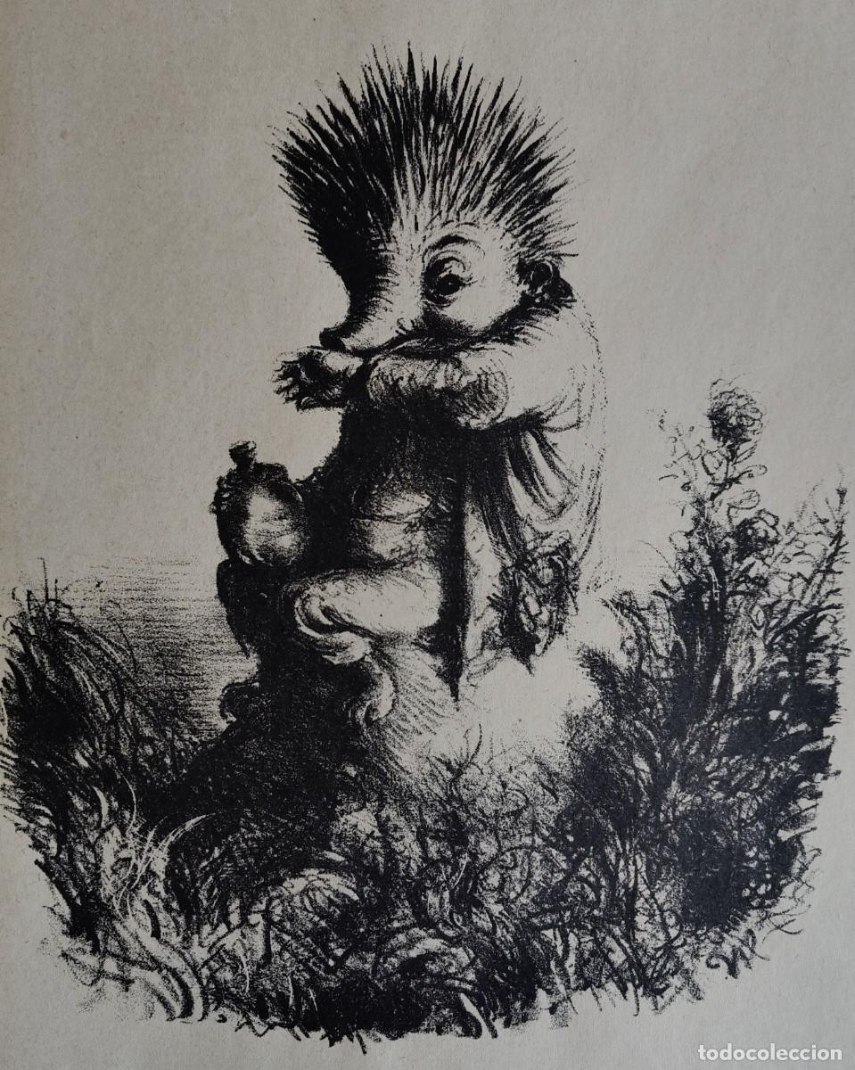 Arte: Andreas Paul Weber, litograf&iacute;a, 1948 - Foto 1
