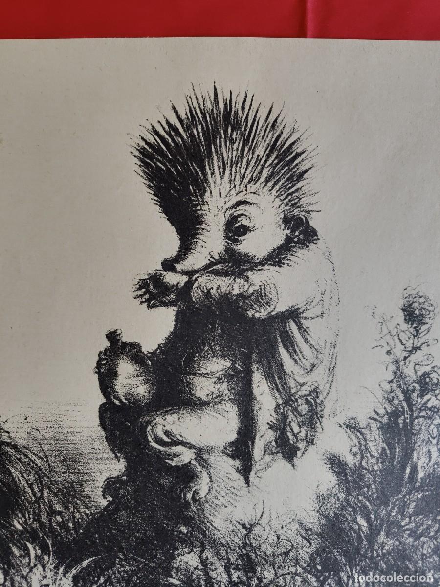 Arte: Andreas Paul Weber, litograf&iacute;a, 1948 - Foto 3