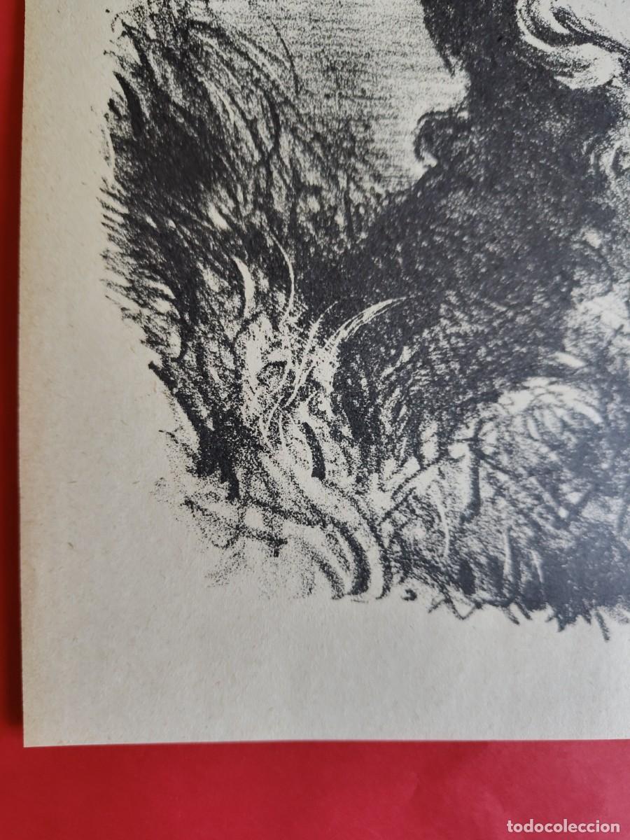 Arte: Andreas Paul Weber, litograf&iacute;a, 1948 - Foto 6