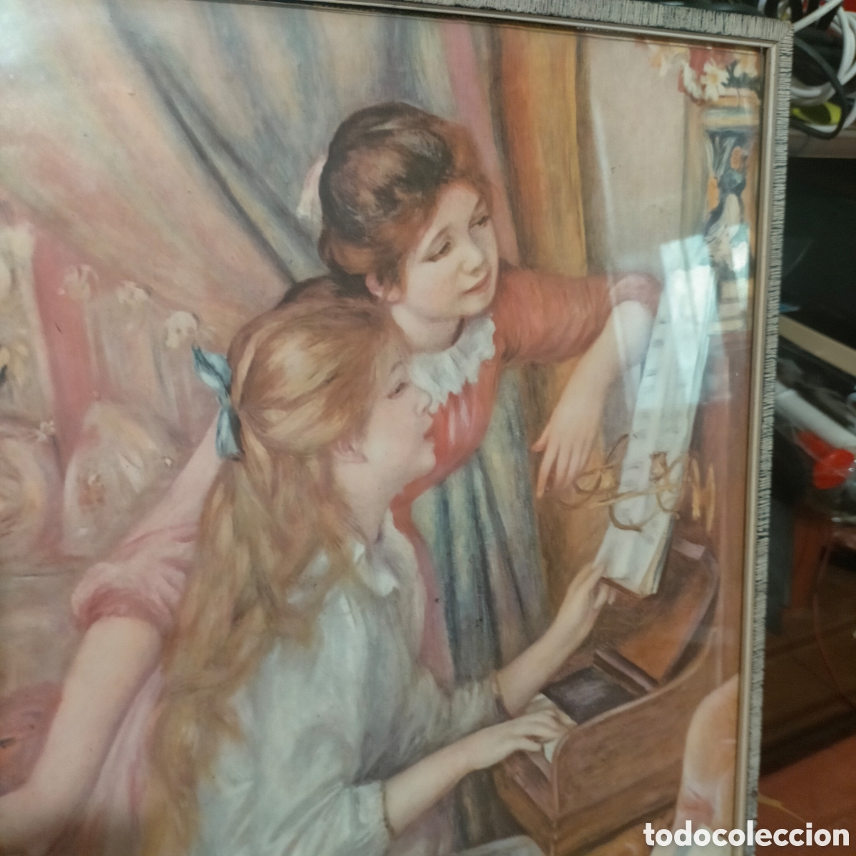 Arte: Muchachas al piano lamina - Foto 2