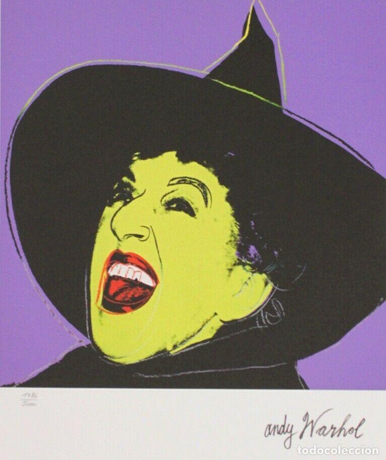 Arte: Andy Warhol - Witch. 40 x 50 cm - Foto 1