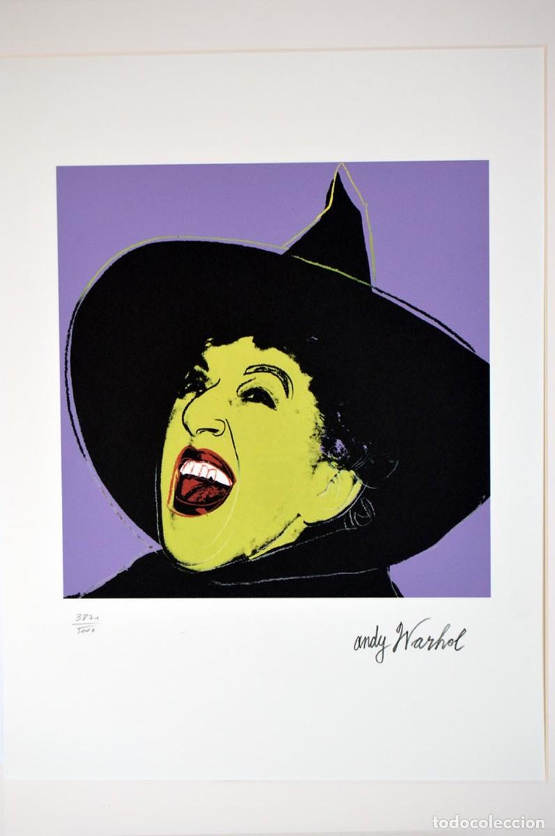 Arte: Andy Warhol - Witch. 40 x 50 cm - Foto 2