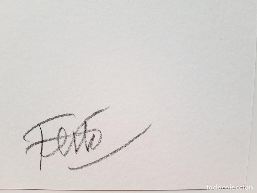 Arte: Litograf&iacute;a ENIGMA de Luis Feito - Foto 4