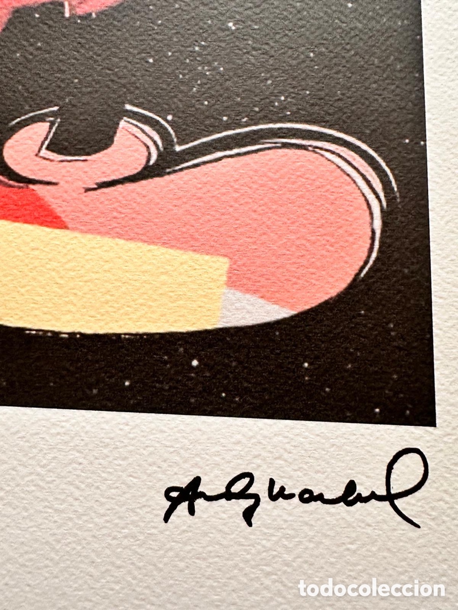 Arte: Andy Warhol litograf&iacute;a - Foto 2