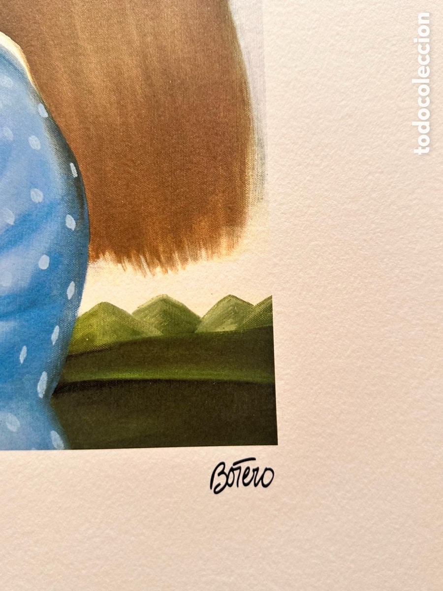 Arte: Fernando Botero litograf&iacute;a - Foto 2