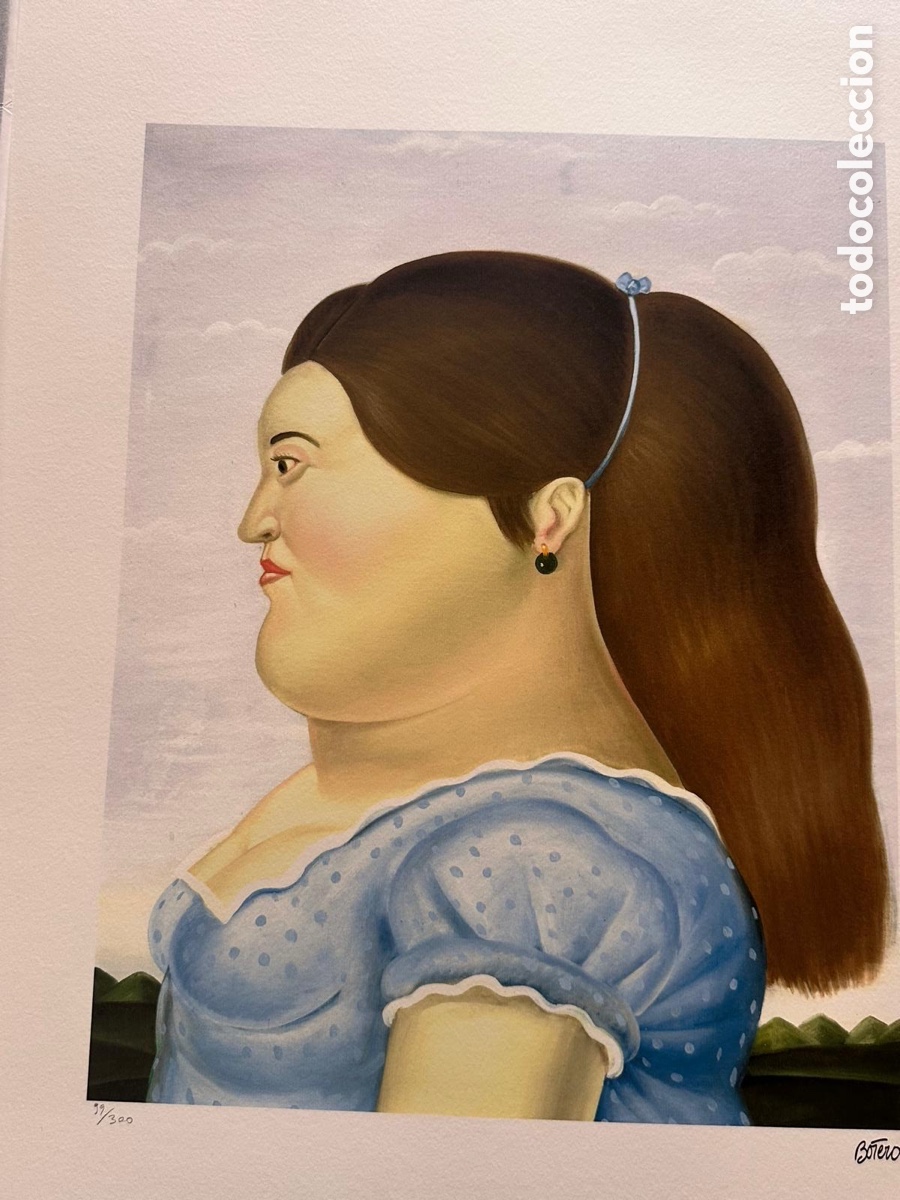 Arte: Fernando Botero litograf&iacute;a - Foto 1